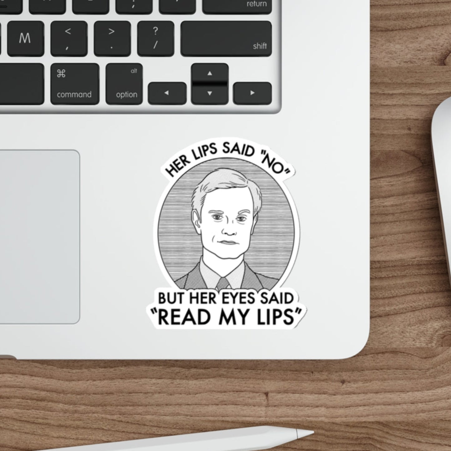 Read My Lips - Niles Crane, Frasier - Sticker