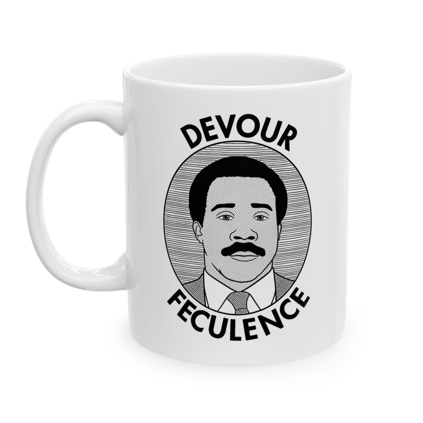 Devour Feculence - Mr. Milchick, Severance - Mug