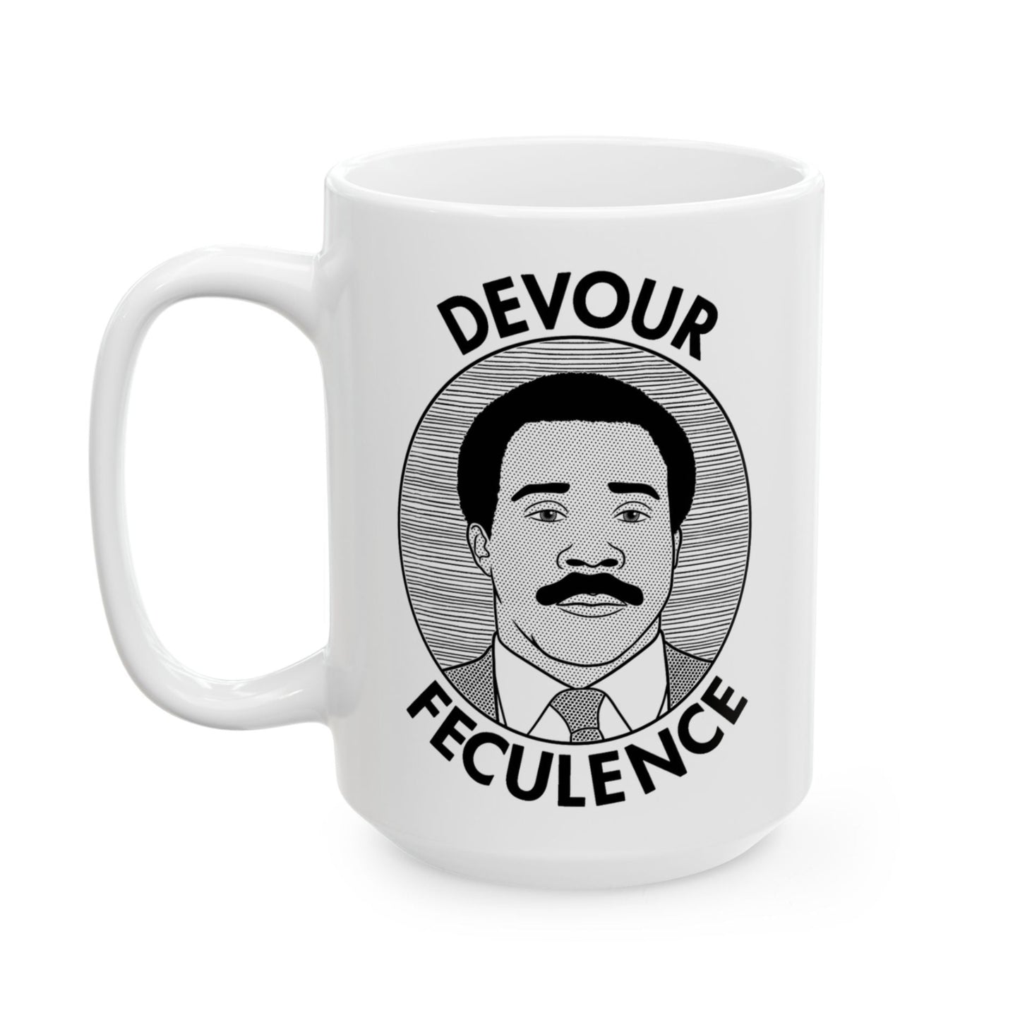Devour Feculence - Mr. Milchick, Severance - Mug