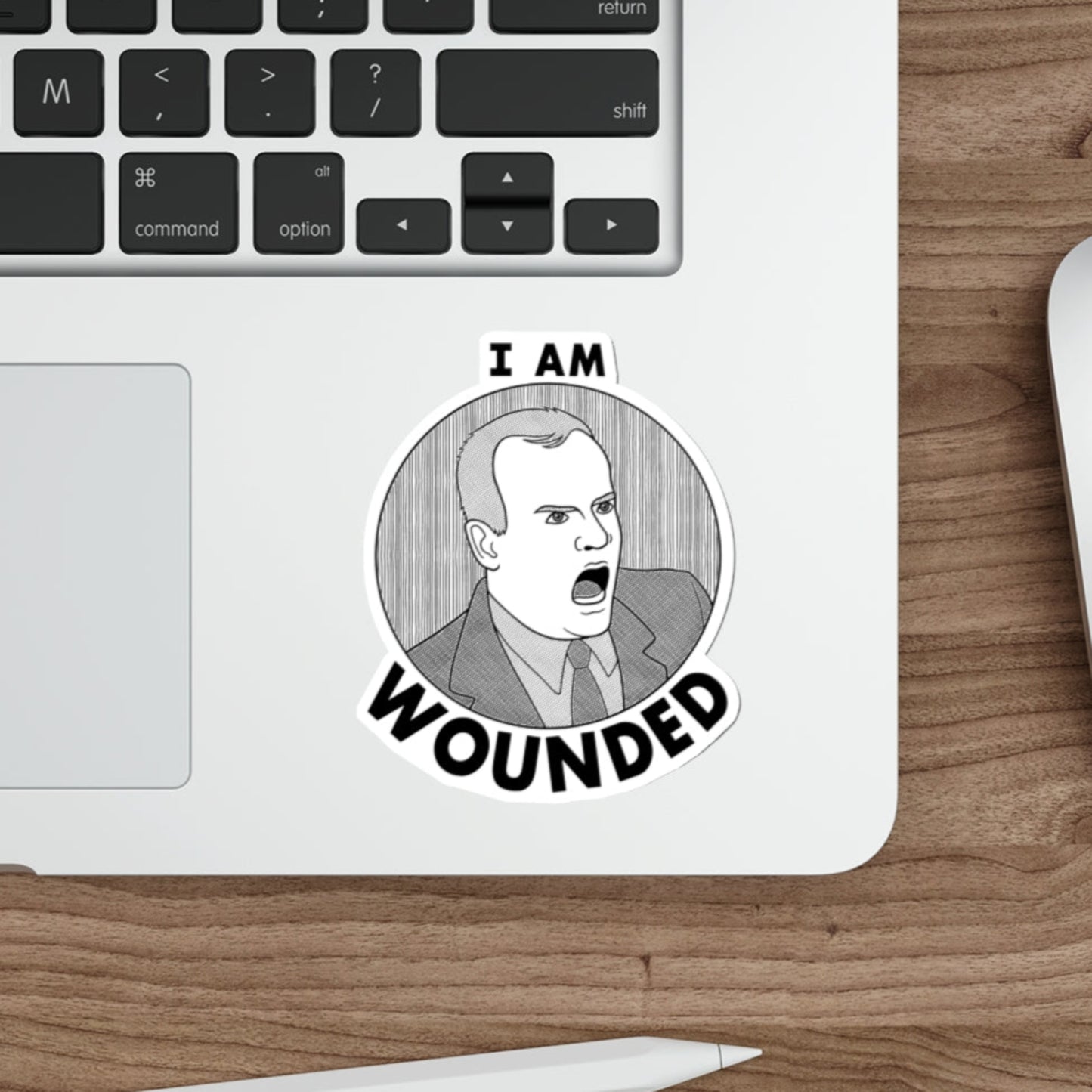 I Am Wounded - Frasier Crane - Sticker