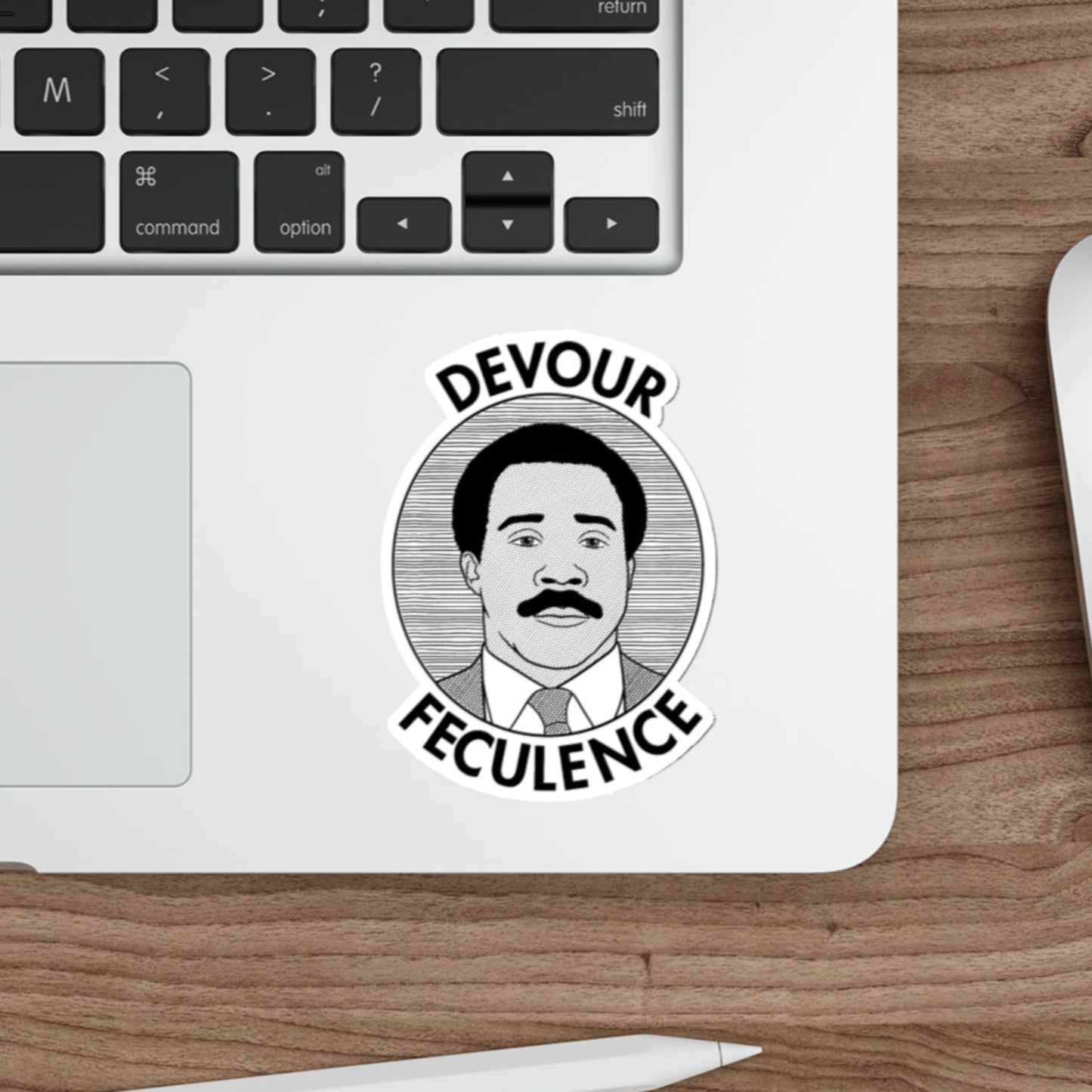Devour Feculence - Mr. Milchick, Severance - Sticker