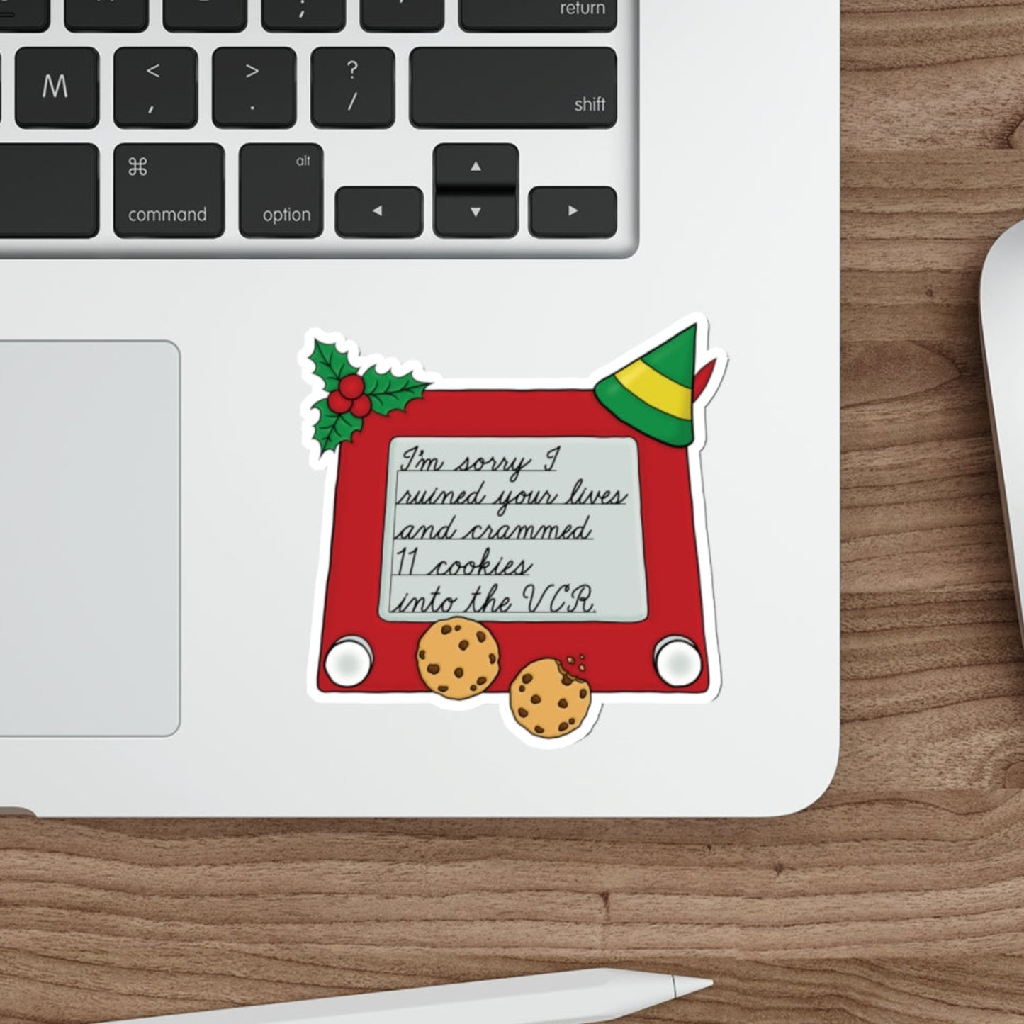 Buddy's Apology Note -- Buddy the Elf – Sticker