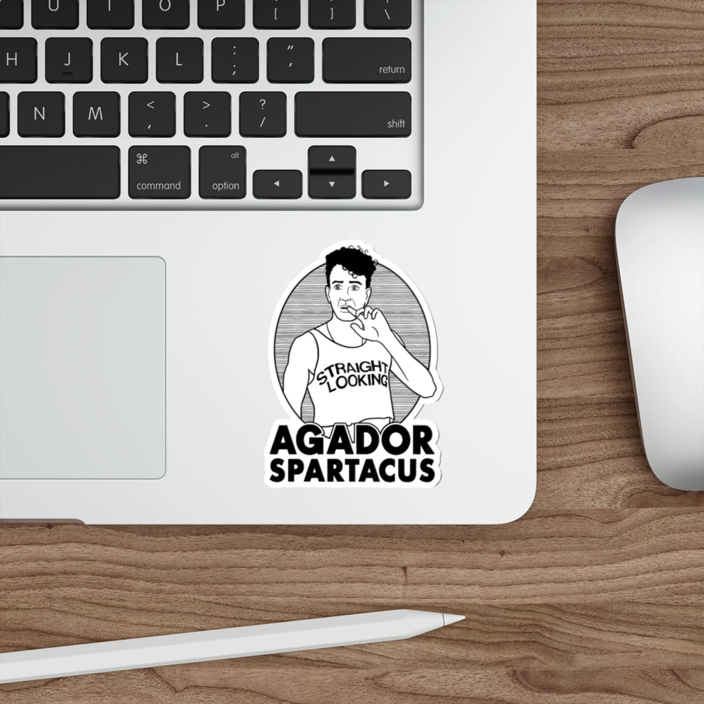 Agador Spartacus The Birdcage Hank Azaria Sticker 4 inch