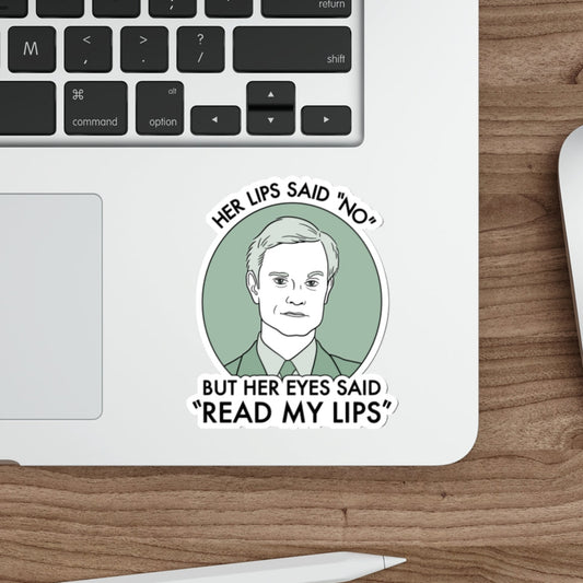 Read My Lips - Niles Crane, Frasier - Sticker