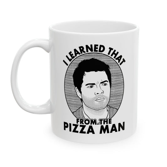 I Learned That From The Pizza Man - Castiel, Supernatural - Mug