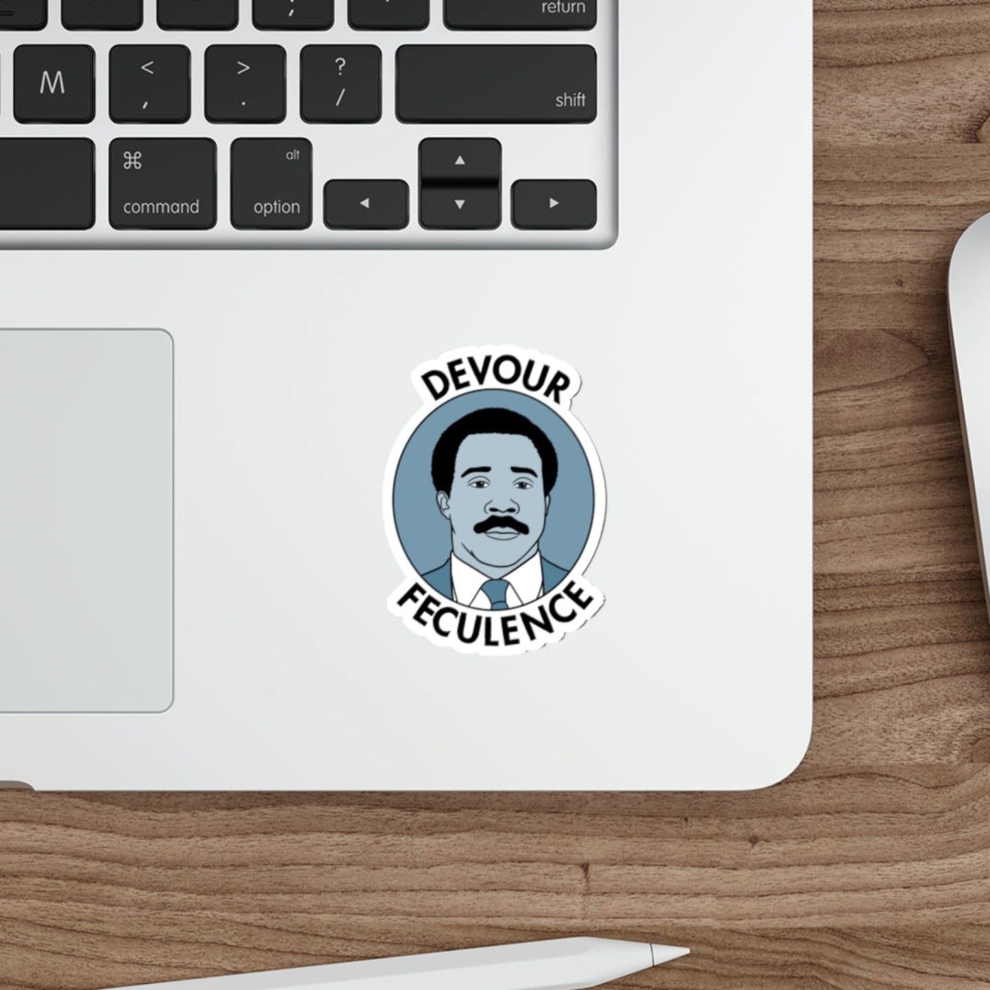 Devour Feculence - Mr. Milchick, Severance - Sticker