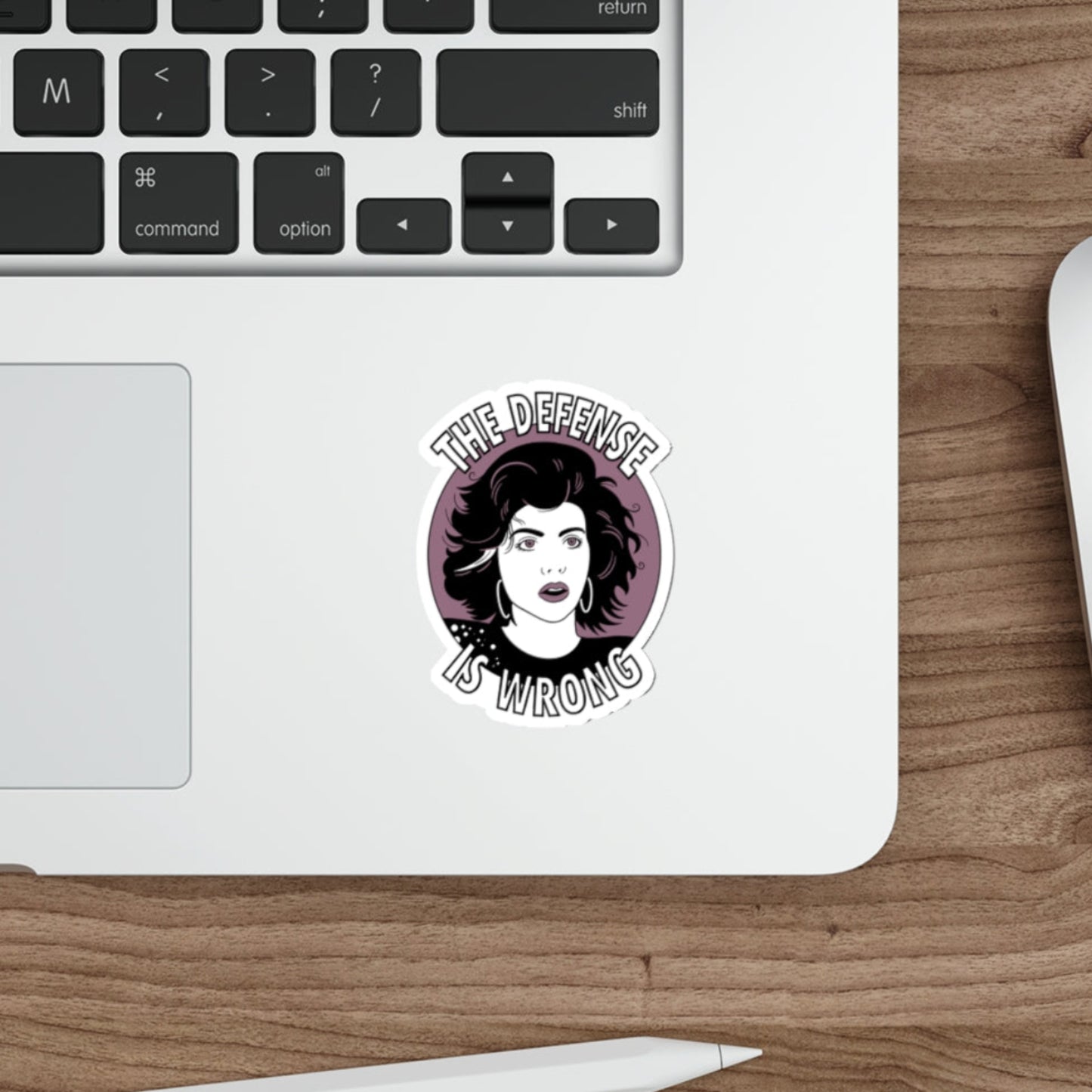 The Defense Is Wrong - Mona Lisa Vito, My Cousin Vinny - Sticker