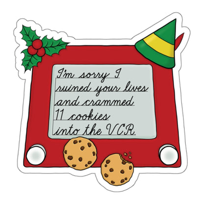 Buddy's Apology Note -- Buddy the Elf – Sticker