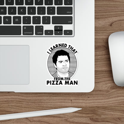 I Learned That From The Pizza Man - Castiel, Supernatural - Sticker