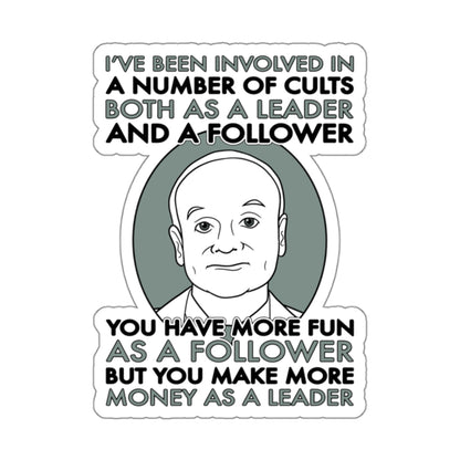 A Number Of Cults - Creed Bratton, The Office - Sticker