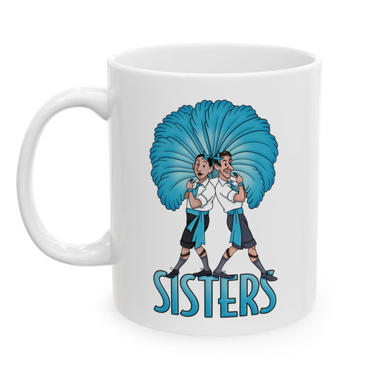 Sisters - Bob and Phil, White Christmas - Mug