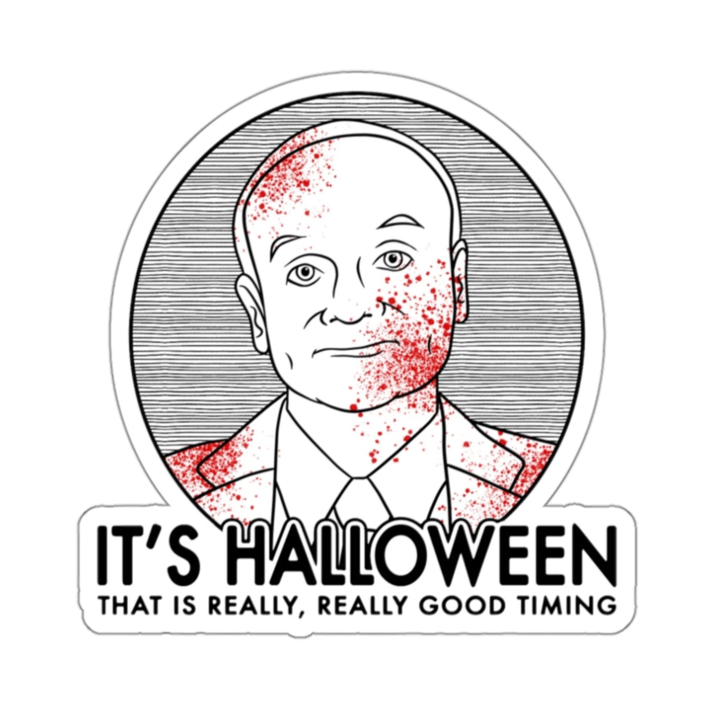 Halloween - Creed Bratton, The Office - Sticker