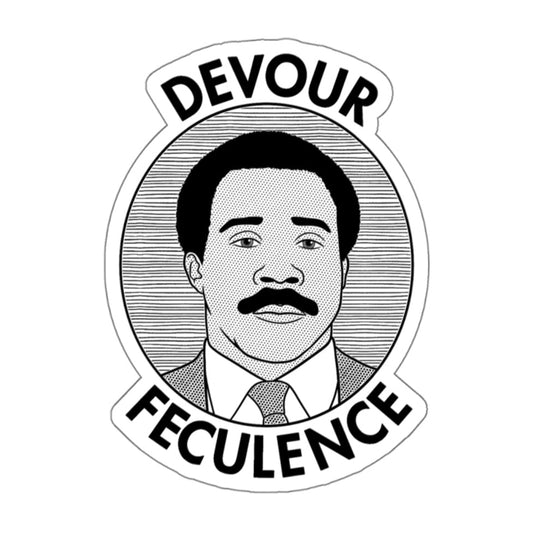 Devour Feculence - Mr. Milchick, Severance - Sticker