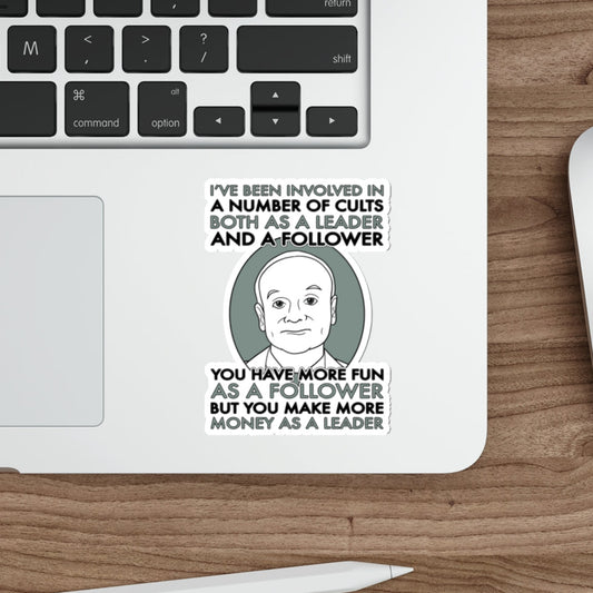 A Number Of Cults - Creed Bratton, The Office - Sticker