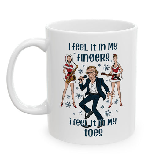I Feel It In My Fingers, I Feel It In My Toes! - Billy Mack, Love Actually - Mug