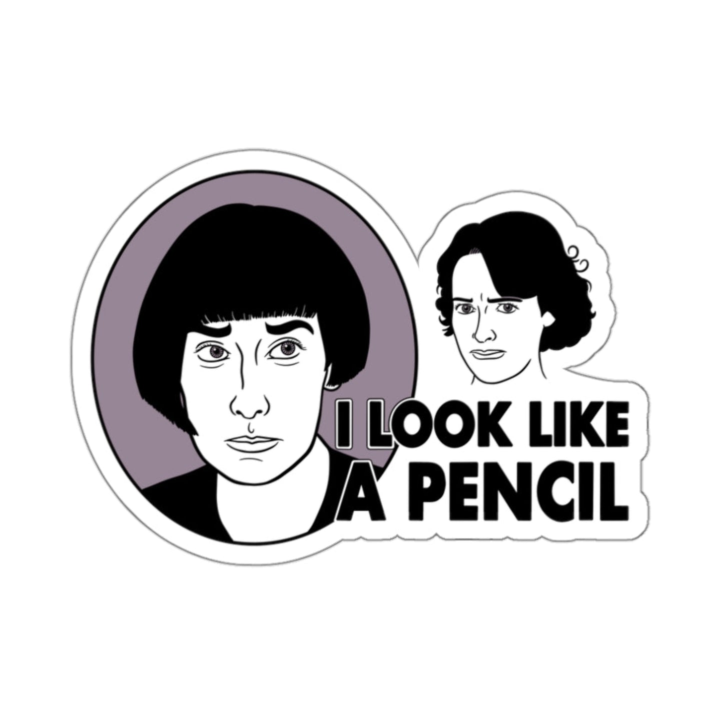I Look Like A Pencil - Claire, Fleabag - Sticker