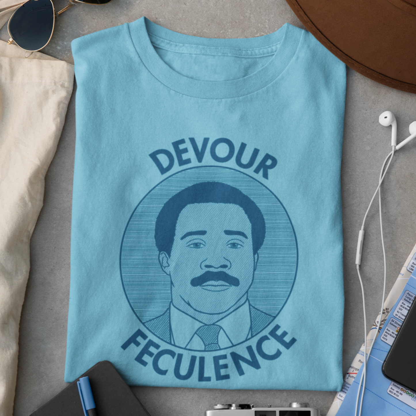 Devour Feculence - Mr. Milchick, Severance - Unisex T-Shirt