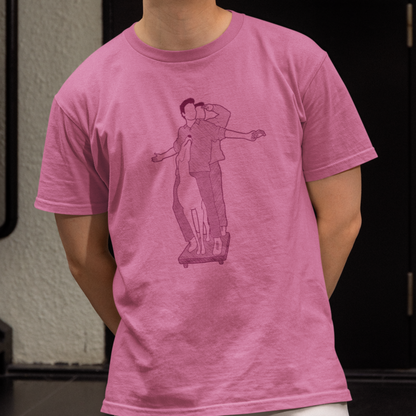 Pat The Dog - Chandler and Joey, Friends - Unisex T-Shirt