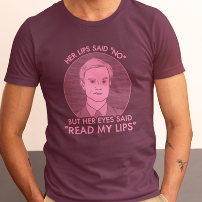 Read My Lips - Niles Crane, Frasier - Unisex T-Shirt