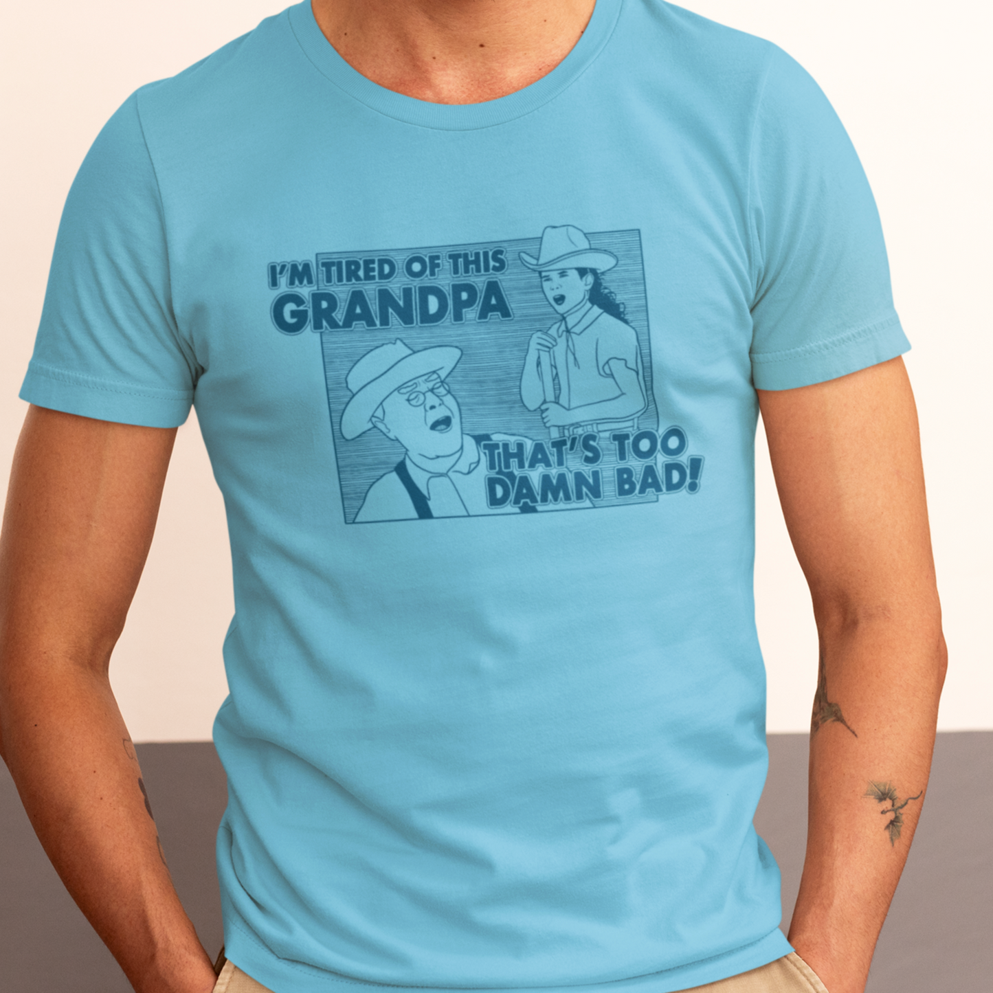 I'm Tired Of This, Grandpa! - Holes - Unisex T-Shirt