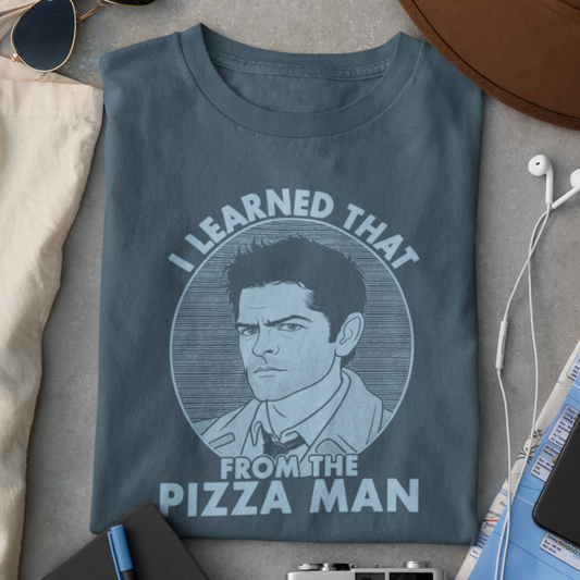 I Learned That From The Pizza Man - Castiel, Supernatural - Unisex T-Shirt