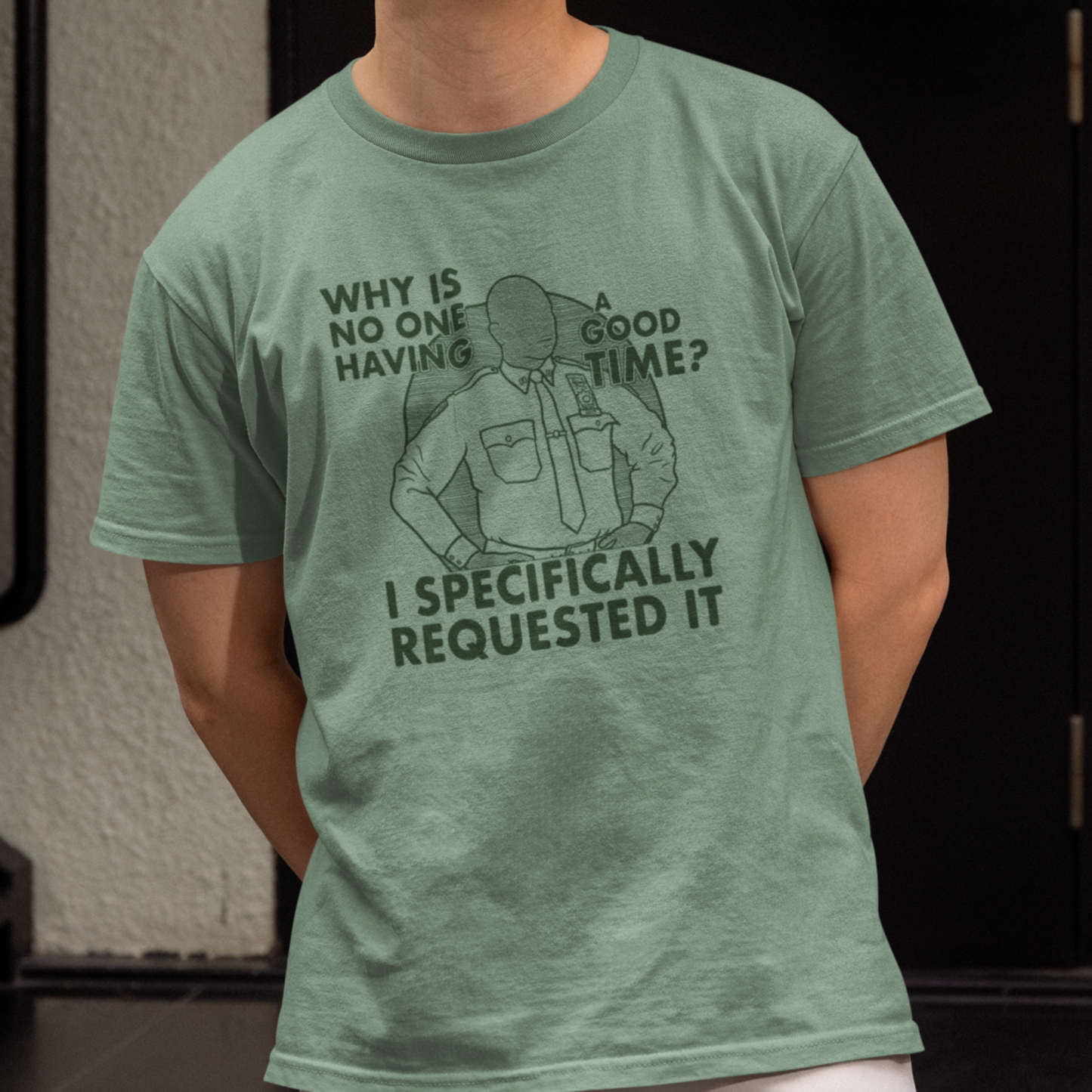 Why Is No One Having A Good Time? - Captain Raymond Holt, Brooklyn 99 - Unisex T-Shirt