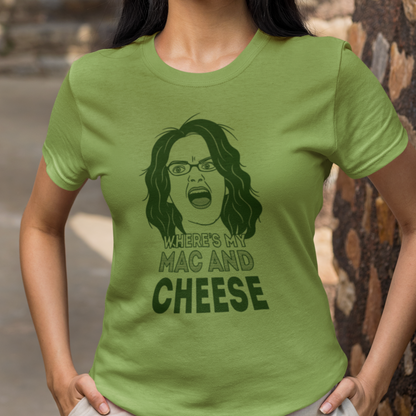 Where's My Mac And Cheese?! - Liz Lemon, 30 Rock - Unisex T-Shirt