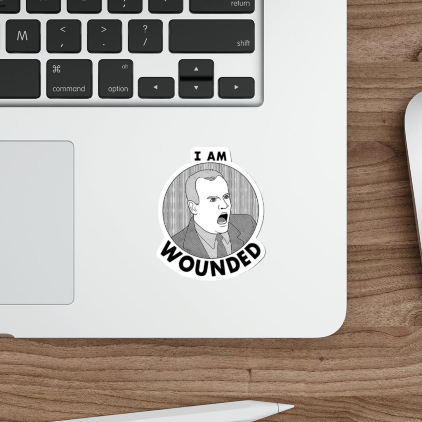 I Am Wounded - Frasier Crane - Sticker