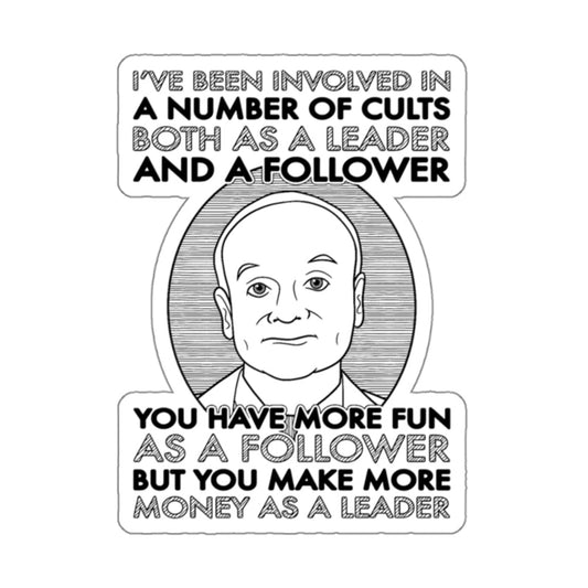 A Number Of Cults - Creed Bratton, The Office - Sticker