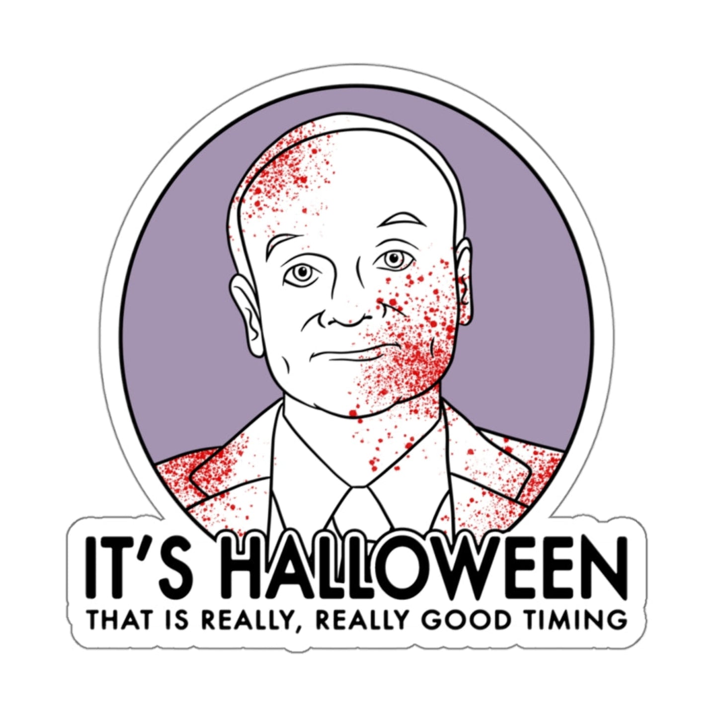 Halloween - Creed Bratton, The Office - Sticker