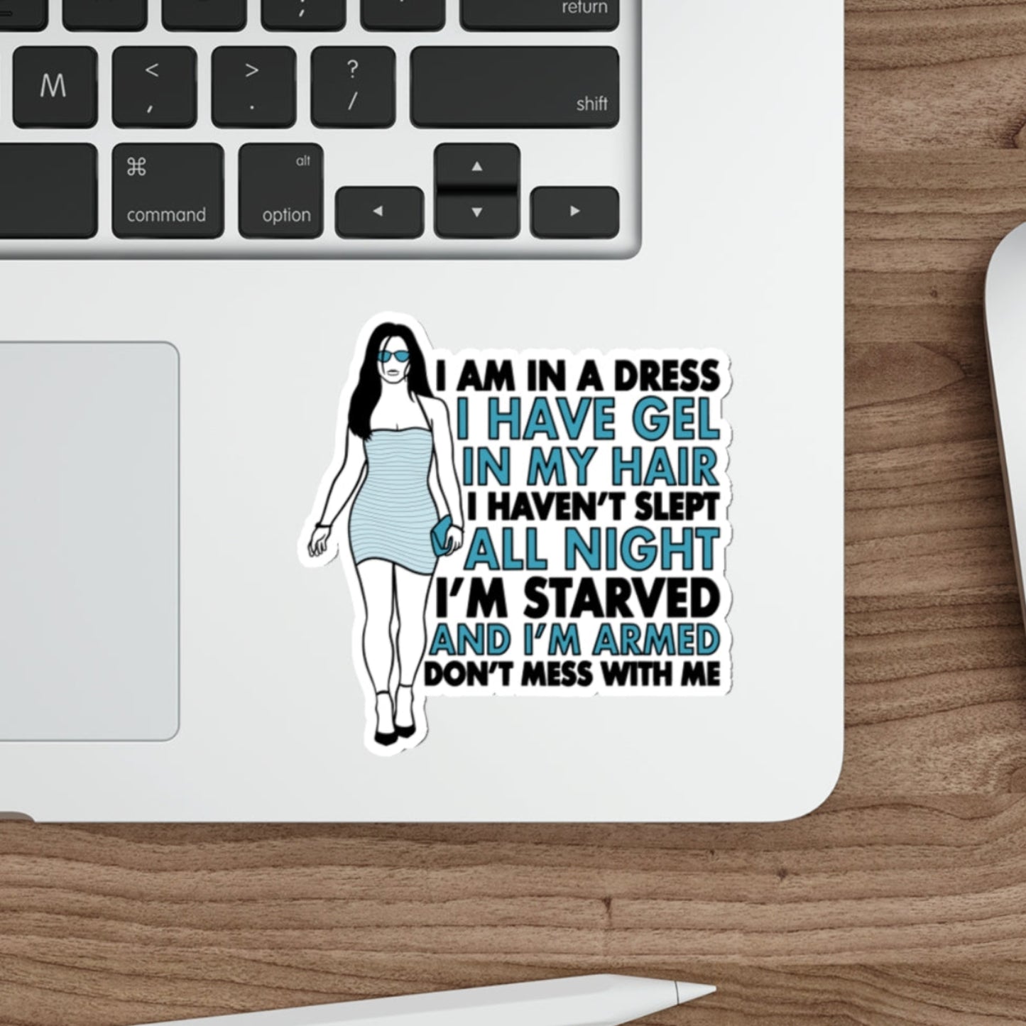Don't Mess With Me - Gracie Hart, Miss Congeniality - Sticker