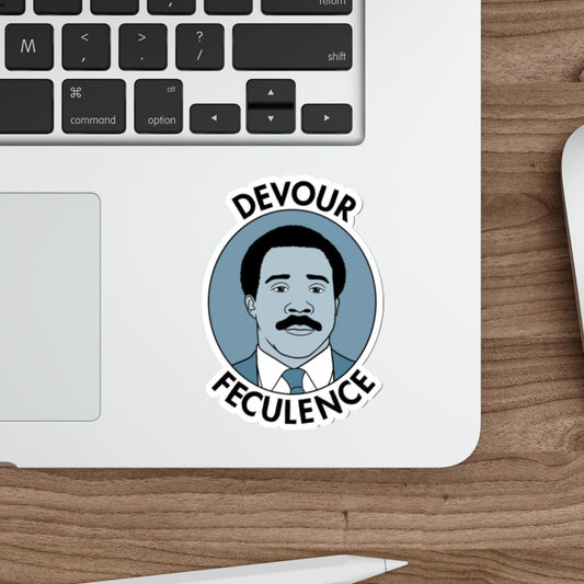 Devour Feculence - Mr. Milchick, Severance - Sticker