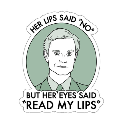Read My Lips - Niles Crane, Frasier - Sticker
