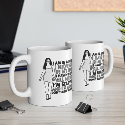 Don't Mess With Me Gracie Hart Miss Congeniality Sandra Bullock mug 