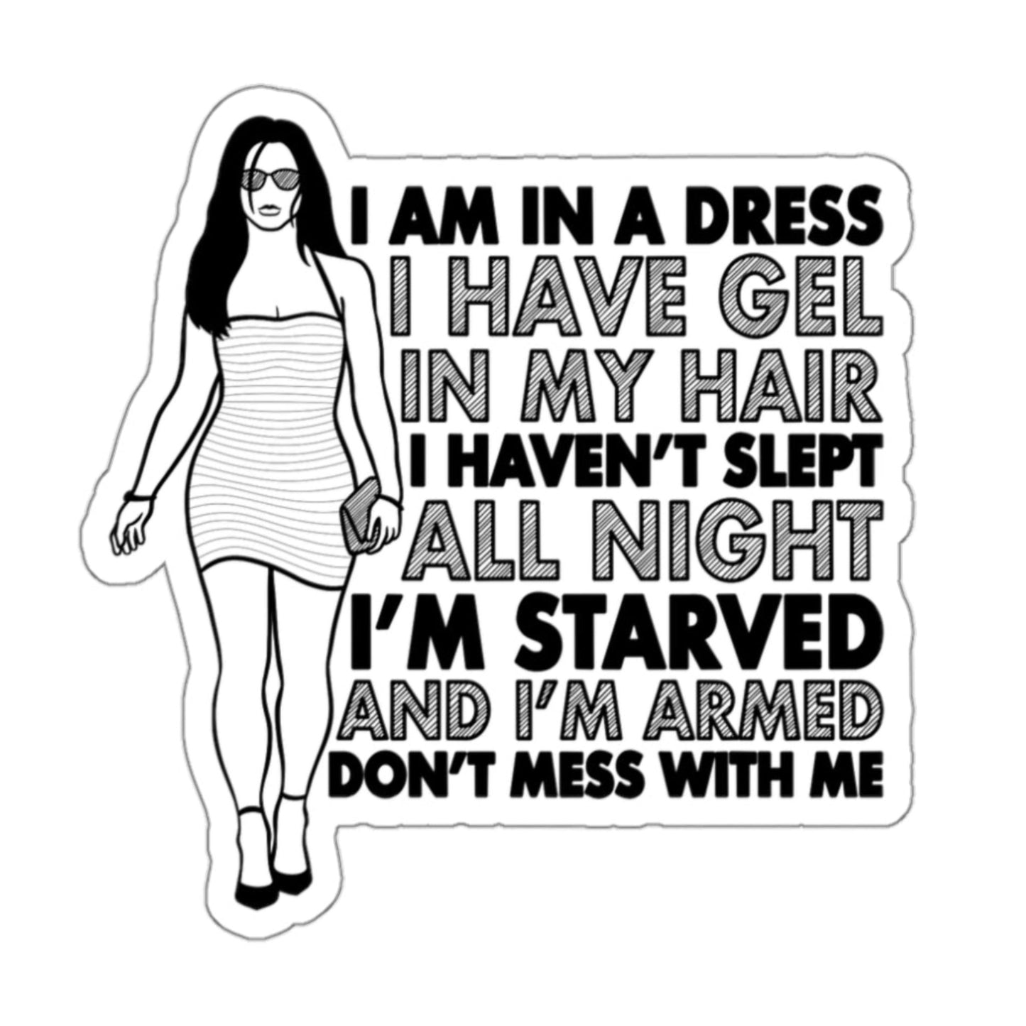 Dont Mess With Me Gracie Hart Miss Congeniality Sandra Bullock Sticker