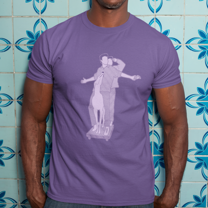 Pat The Dog - Chandler and Joey, Friends - Unisex T-Shirt