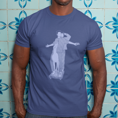 Pat The Dog - Chandler and Joey, Friends - Unisex T-Shirt