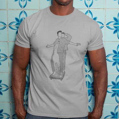 Pat The Dog - Chandler and Joey, Friends - Unisex T-Shirt
