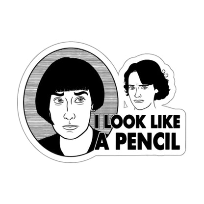 I Look Like A Pencil Claire Fleabag Sian Clifford Sticker