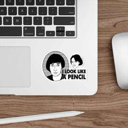 I Look Like A Pencil Claire Fleabag Sian Clifford Sticker 4 inch