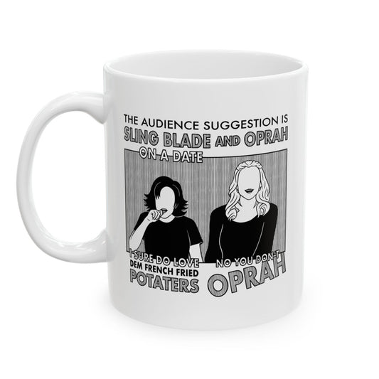 No you don't Oprah Liz Lemon Jenna Maroney 30 Rock Tina Fey Jane Krakowski Mug
