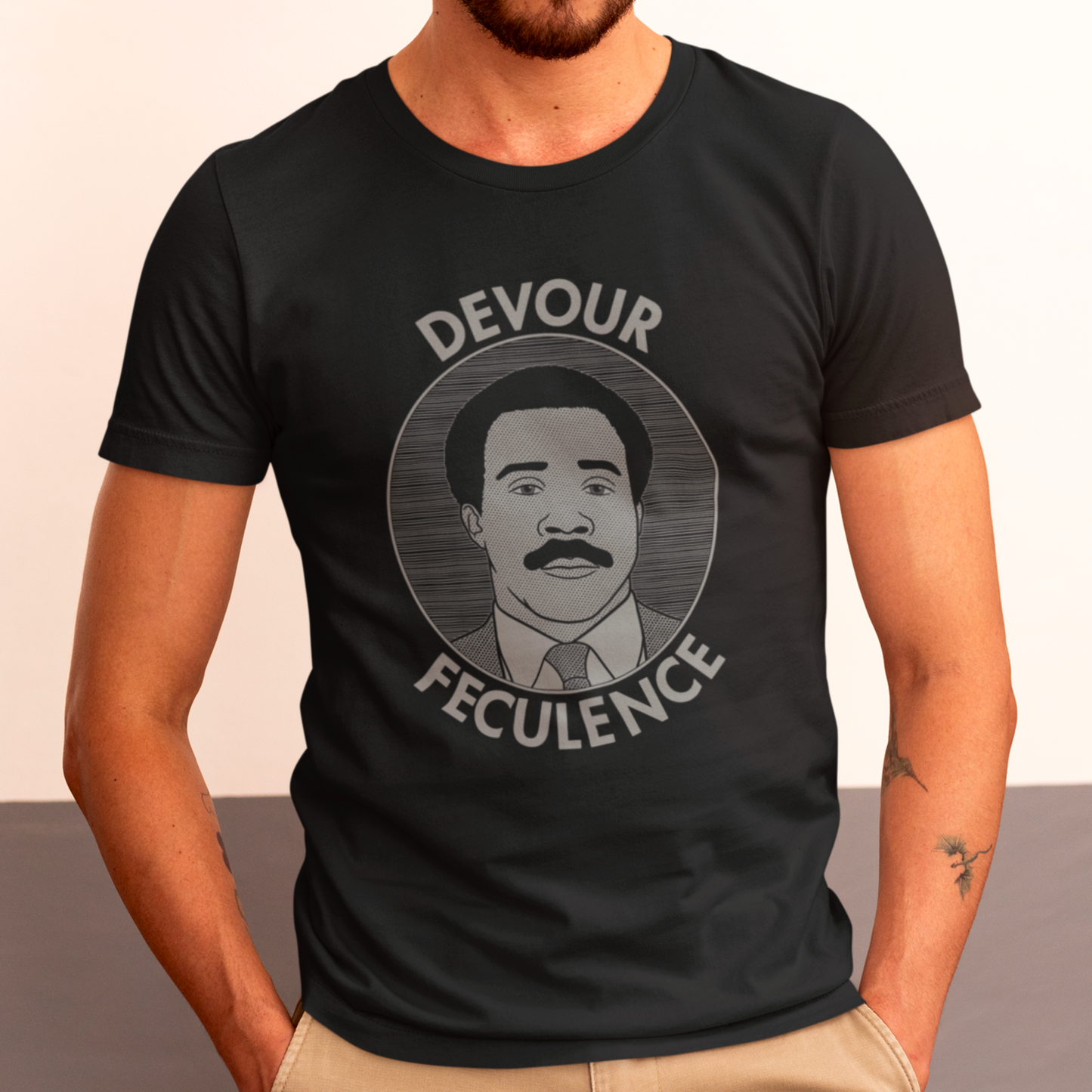 Devour Feculence - Mr. Milchick, Severance - Unisex T-Shirt
