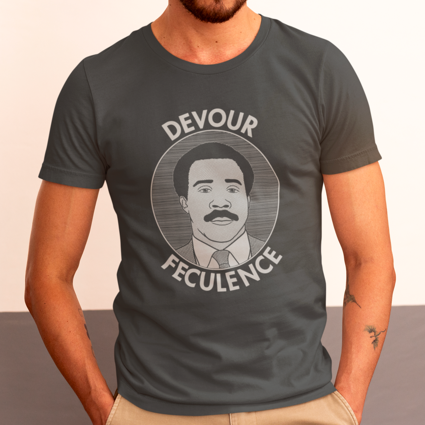 Devour Feculence - Mr. Milchick, Severance - Unisex T-Shirt