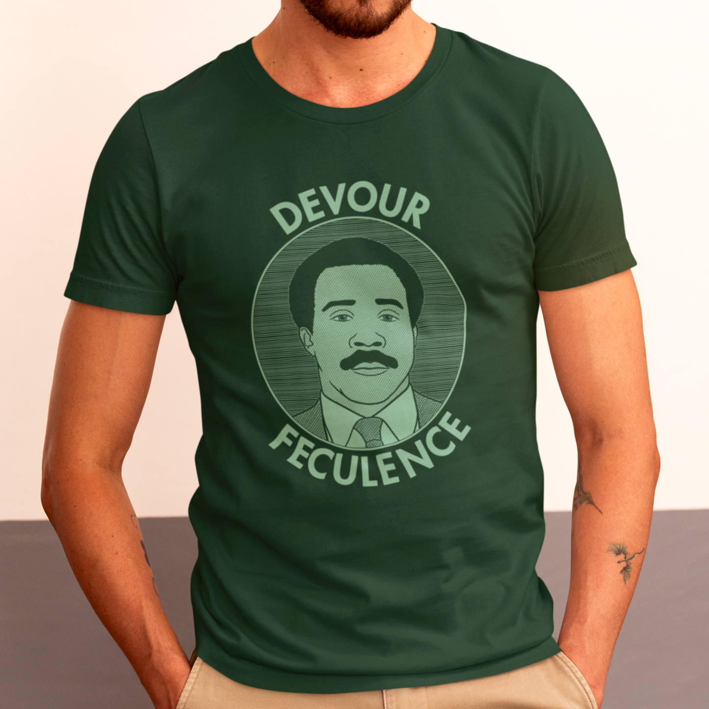 Devour Feculence - Mr. Milchick, Severance - Unisex T-Shirt