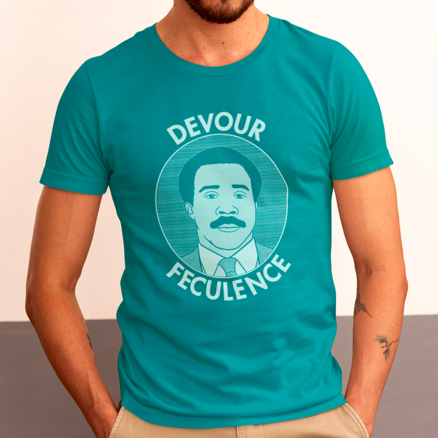 Devour Feculence - Mr. Milchick, Severance - Unisex T-Shirt