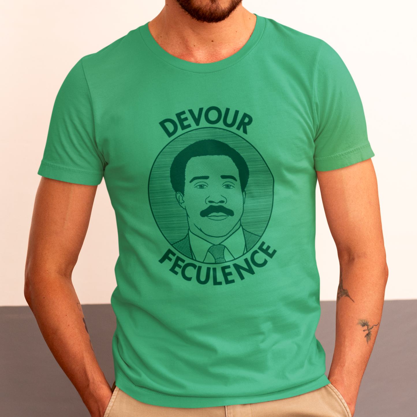 Devour Feculence - Mr. Milchick, Severance - Unisex T-Shirt