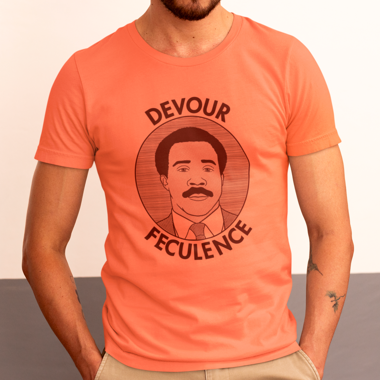 Devour Feculence - Mr. Milchick, Severance - Unisex T-Shirt