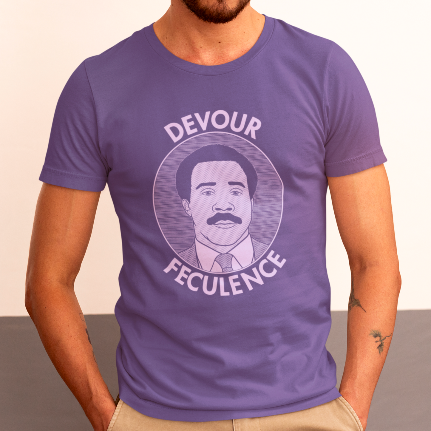 Devour Feculence - Mr. Milchick, Severance - Unisex T-Shirt