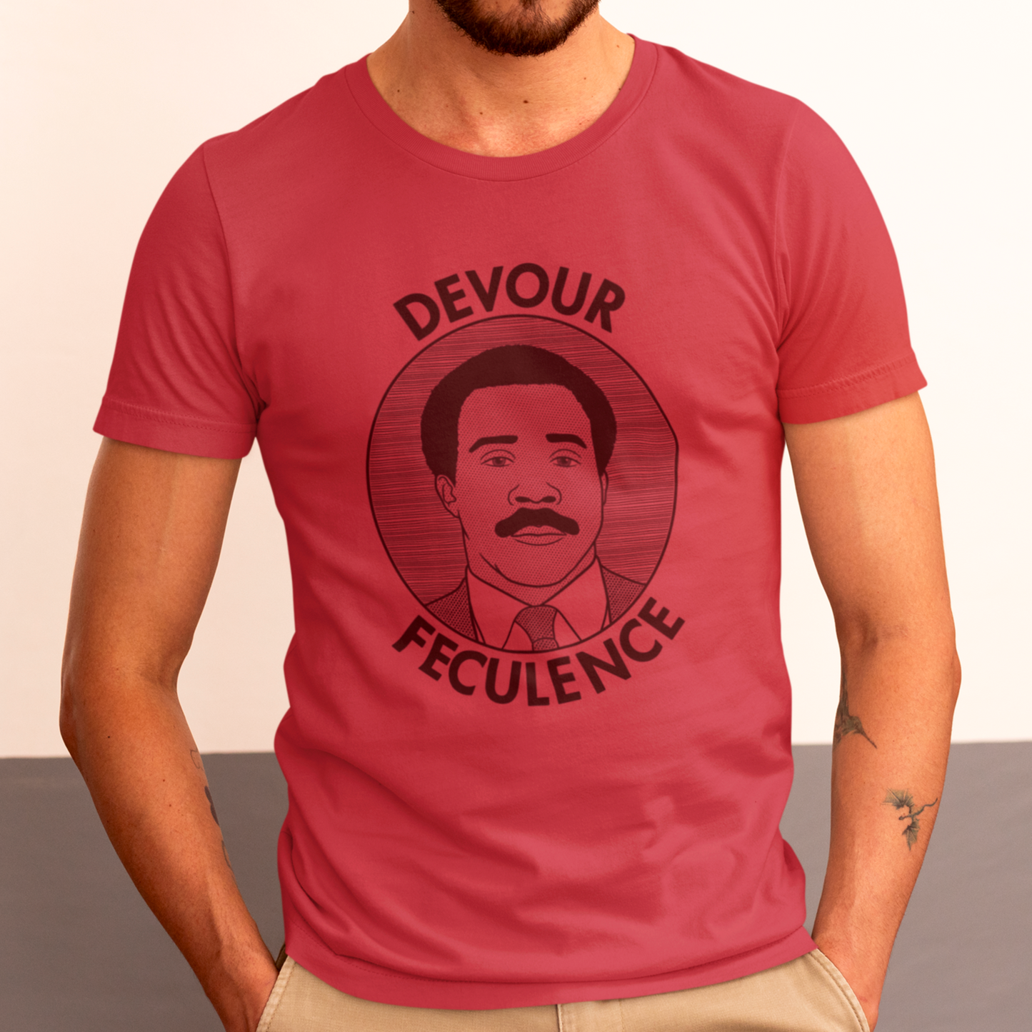 Devour Feculence - Mr. Milchick, Severance - Unisex T-Shirt