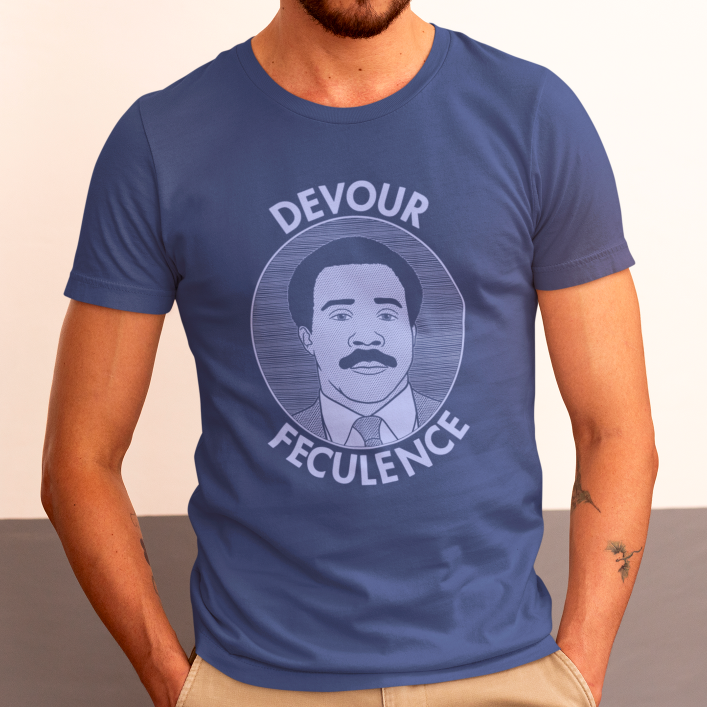 Devour Feculence - Mr. Milchick, Severance - Unisex T-Shirt